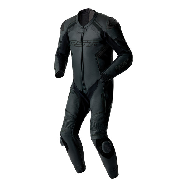 RST RST RST S1 D3O Leather Suit Black / Black / Black